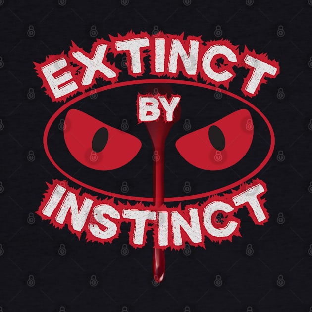 Extinct By Instinct by Kenny The Bartender's Tee Emporium